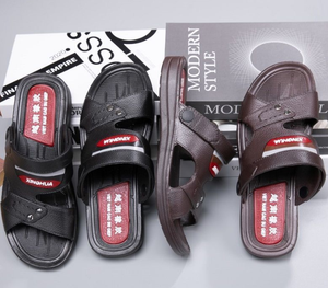 Sandali Casual da <span class=keywords><strong>Uomo</strong></span> <span class=keywords><strong>con</strong></span> Suola Morbida e Fodera in PVC, <span class=keywords><strong>Ciabatte</strong></span> Comode per Guidare e per l'Uso Esterno - Scarpe Estive da <span class=keywords><strong>Uomo</strong></span> - Product Image 4