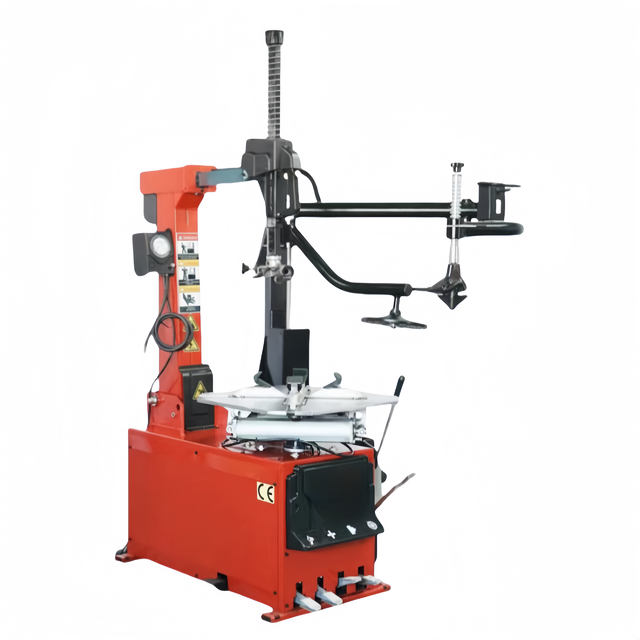 Heavy-Duty Car Repair Tire Changer Machine with Rear Tilt Type and Wheel Balancer Auxiliary Arm Equipment