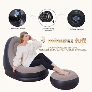 New Bathroom 2 Person <strong>Air</strong> <strong>Sofa</strong> Inflatable <strong>Sofa</strong> Dining 1in2 Inflatable <strong>Sofa</strong> <strong>Bed</strong> - Product Image 5