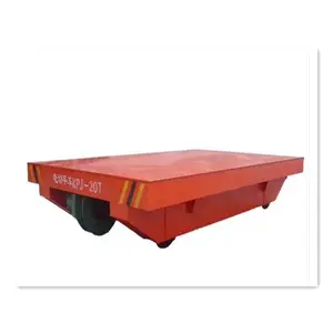 Industrial material handling trackless transfer 40T cargo trolley