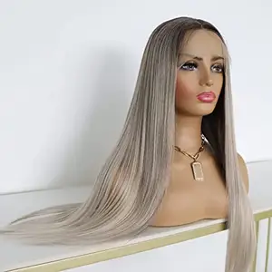 Nouvelle Perruque Synthétique de Haute Qualité Style <span class=keywords><strong>2022</strong></span> pour <span class=keywords><strong>Femme</strong></span>, Chevelure Naturelle, Perruques Synthétiques Abordables - Product Image 1
