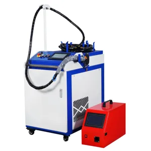 3 IN 1 functions 1.5w 2kw Handheld Fiber Laser Welding Cleaning Machine with Automatic Wire Feeding