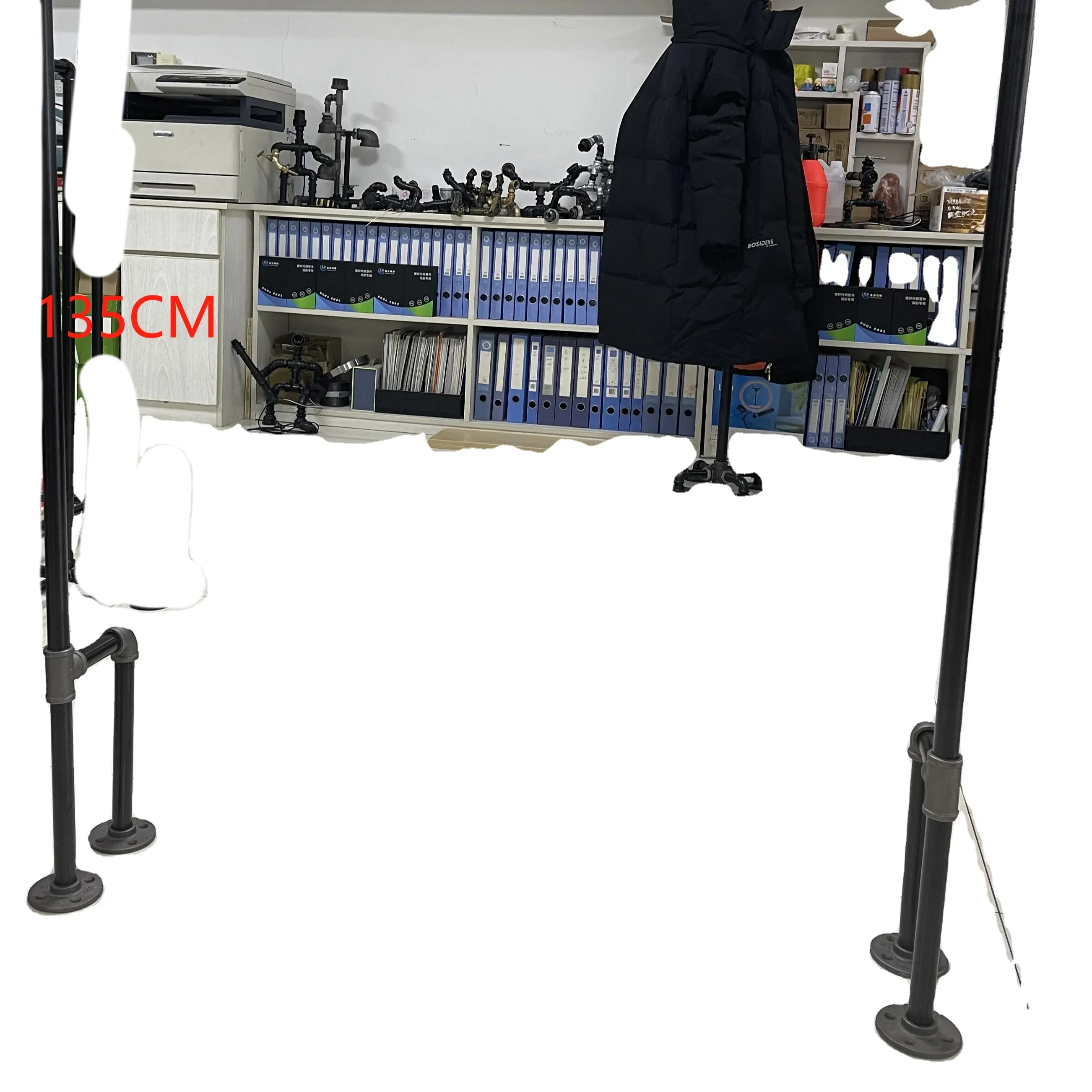 Industrial Pipe Clothing Hanger For Hanging Clothes Garment Retail Display