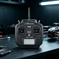 Émetteur RC TX12 MKII, CC2500, Gimbals à effet Hall, 16 canaux, prend en charge EdgeTX OpenTX pour drones de course FPV