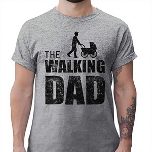 เสื้อยืดแขนสั้นผู้ชาย ผ้าถัก ลายพิมพ์ลำลอง 100% ผ้าฝ้าย ทรงเรียบง่าย - Product Image 2