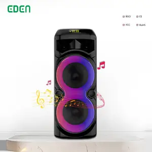 Altavoz Dual 6,5 BT, nuevo producto, altavoz con bajos para dj, boombox, PARA karaoke al aire libre, con micro