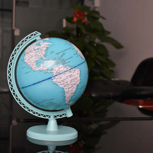 Globe terrestre en forme de macaron pour enfants, cadeaux pour enfants, cadeaux de bureau, ensemble de cadeaux d'affaires de luxe pour clients - Product Image 2