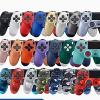 Manette de jeu sans fil BT pour P-Staion4/Slim/Pro et PC, manette avec double vibration et capteur de mouvement 6 axes