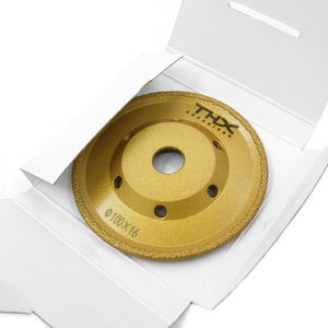 Amoladora de copa de corte de diamante de hormigón de 4 pulgadas, hoja de lijado de piedra, disco de muela abrasiva de 100x16mm - Product Image 5