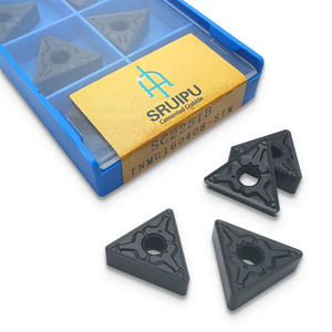 Sruipu CNC Lathe Turning Tools TNMG1604/08/12 LF9018 Coated Carbide <strong>Inserts</strong> Cut Sharp Blade Normal Hardness OEM Customizable - Product Image 1
