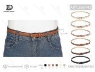 Cinturón de Mujer con Hebilla de Acero de 2.0cm y 110cm de Largo, Estilo Casual - Product Image 3