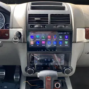 UPSZTEC 10.25 "AC ekran klima kontrol paneli HD ekran Android sistemi özel DVD GPS araba Video oynatıcı VW touareg 2003