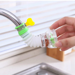 Wholesale Kitchen <b>Tap</b> Extender 360 Adjustable Flexible <b>Water</b> <b>Filter</b> Outlet Head Splash-Proof Saving Sprayer Diffuser - Product Image 3
