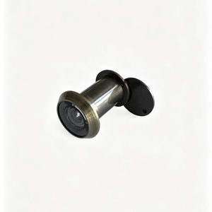 Mirilla de Seguridad para Puerta con Lente de Vidrio Gran Angular de 200 Grados, Cubierta de Privacidad, de Latón, Tipo Ojo de Pez - Product Image 2