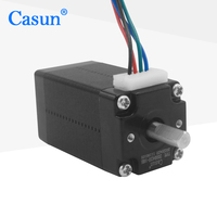 Harga menakjubkan poros ganda NEMA 8 Motor Stepper poros berongga poros ganda M5 0.8A NEMA8 Motor Stepper mikro untuk mesin SMT