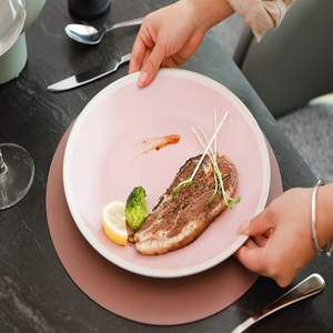 The September Promotion Kitchenware Plate Combines Simple and Creative Stone and Ceramic Plates for Practical Kitchen Tableware - Product Image 3