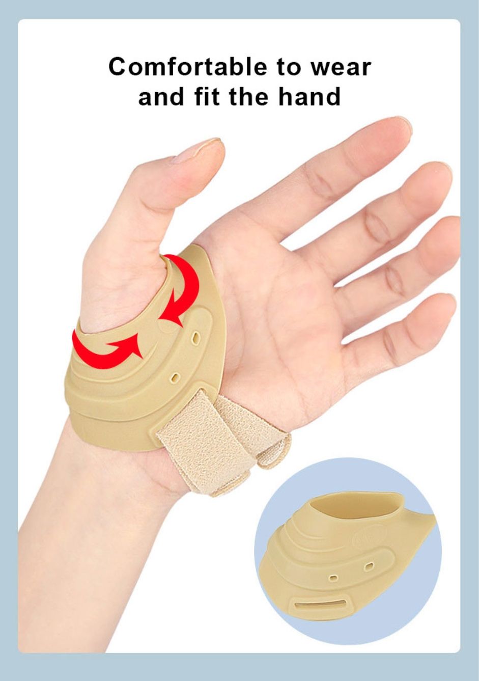 Thumb Arthritis Support Brace with Compression Sleeve for Joint Support -  Adjustable, Breathable & Comfortable для Left Hand