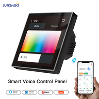 4 pouces Tuya Smart Home WiFi Central Control Panel WiFi Zigbee System EU Plug Mobile App-Ecran tactile contrôlable en gros