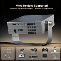 [Application sous licence officielle et 300 ANSI] Projecteur intelligent 6000 Lumens 1080P avec mise au point automatique et correction automatique de la distorsion trapézoïdale