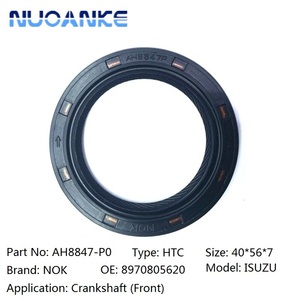 Joint d'étanchéité de vilebrequin automobile NOK 40*56*7 AH8847-P0 89708-05620 <span class=keywords><strong>HTC</strong></span> pour ISUZU - Product Image 2