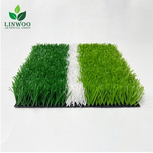 Tappeto Erboso Artificiale ad Alta Densità Linwoo per Esterni, Ignifugo, <span class=keywords><strong>Erba</strong></span> Sintetica per Campi da Calcio e Campi Sportivi - Product Image 2