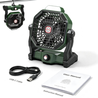 Ventilateur de camping à refroidissement par air, petit ventilateur de bureau, ventilateur personnalisé