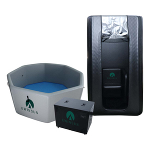 OHO One <span class=keywords><strong>Stop</strong></span> <span class=keywords><strong>Cold</strong></span> and Hot Theapy Products para <span class=keywords><strong>comprar</strong></span> varios portátiles <span class=keywords><strong>Cold</strong></span> Plunge Tub Combo Sauna Room para elegir - Product Image 1