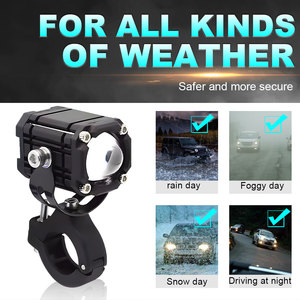 Luz Antiniebla LED de 40W para Motocicleta, Delantera, IP68, Impermeable, Mini Luz Estroboscópica de Conducción, Foco de Trabajo, Aluminio, Universal para Automóvil - Product Image 4