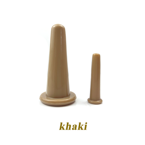 Set Alat Bekam Wajah Ramah Lingkungan 2 Ukuran Cangkir Pijat Silikon Cangkir Bekam Wajah Cangkir Vakum Perawatan Wajah dan Mata - Product Image 2