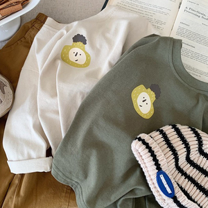 CONTIKIDS FT504 Camisetas de manga larga unisex WookeyOverfitT Ropa para niños y niñas - Product Image 2