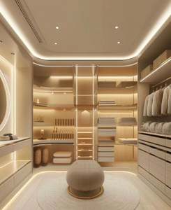 Vêtements de garde-robe personnalisés armoire de chambre à coucher design de meubles fabriqués en Chine - Product Image 5