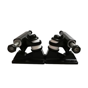 Camion à roulettes et skateboard noir, 4 pouces, pour ancienne école, modèle, sortie directe d'usine - Product Image 5