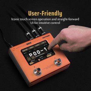 HOTONE <span class=keywords><strong>Ampero</strong></span> Mini MP-50 Multi-Effekt-Prozessor-Pedal für Gitarre/Bass, Verstärker-Modellierung, IR-Lautsprecher, Mehrsprachig, Stereo, OTG USB - Product Image 5