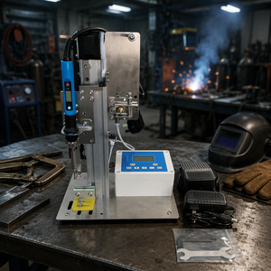 Station de travail de soudage de cartes PCB pour machine à souder, équipement de ligne de production de bureau avec contrôle de température et fer à souder électrique - Product Image 1