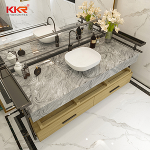 <span class=keywords><strong>SGS</strong></span> chứng nhận tấm lớn Bảng điều khiển bề mặt rắn vật liệu thân thiện với môi trường cho nhà hàng bảng tường thiết kế hiện đại - Product Image 3