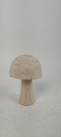 Champignon en bois fabriqué en usine 9,5xH13cm pour la décoration de la maison, présentation sur table, une seule pièce