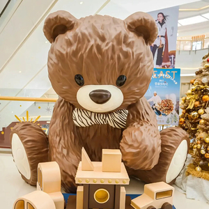 ประติมากรรมรูปหมีเหม่ยเฉินกลางแจ้งปรับแต่งได้ปรับแต่งได้ศิลปะใช้กลางแจ้งผนังภูมิทัศน์ภูมิทัศน์ภูมิทัศน์ภูมิทัศน์ของเด็กปีนเขา - Product Image 5