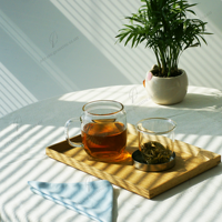 Tasse à thé en verre borosilicate de haute qualité avec infuseur amovible – Vente directe usine