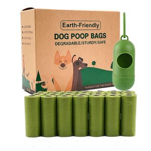 Sacs à déjections canines biodégradables écologiques parfumés à la lavande, vente en gros, distributeur de sacs à déjections canines - Product Image 1