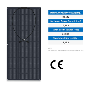 Panneau Solaire Monocristallin Flexible <span class=keywords><strong>AHONY</strong></span> Haute Qualité 22% d'Efficacité 100W-1000W pour Voiture, Bateau, Camping-car, Maison, Yacht, Voyage en Extérieur - Product Image 3