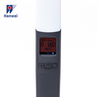 Alat Tes Alkohol Hanwei AT7600 dengan Printer Mini untuk Penggunaan Lalu Lintas, Mendukung Bahasa Inggris, Spanyol, Portugis, dan Polandia