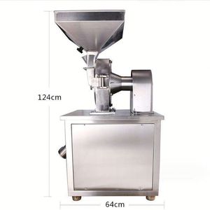 SS 304 acier inoxydable 304 largement utilisé refroidissement par eau herbe sèche épice poudre pulvérisateur broyeur Machine traitement des aliments Grain - Product Image 5