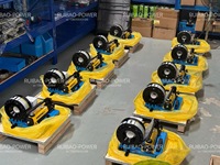 RUIBAO P16 Pompe à main 1 ''Inch 4 Couches Machine à sertir hydraulique Opération facile Sertissage manuel de tuyau Prix d'usine Noyau PLC