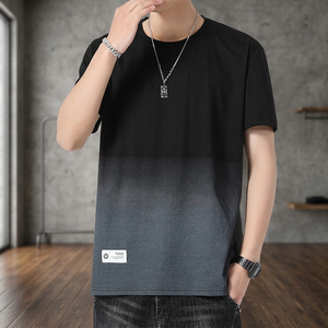 เสื้อยืด ANSZKTN ผู้ชาย คุณภาพสูง เนื้อผ้านุ่ม ระบายอากาศได้ดี ผ้าฝ้าย 180 กรัม สไตล์ลำลอง โอเวอร์ไซส์ สตรีทแวร์ แขนสั้น สำหรับฤดูร้อน สีพื้น - Product Image 4