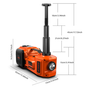 Podofo Professional 5 Ton 3 in 1 Electric Hydraulic <strong>Car</strong> <strong>Jack</strong> Vehicle Tools 12V <strong>Car</strong> <strong>Jack</strong> Lift with Air Inflator &amp; Wrench Set - Product Image 4