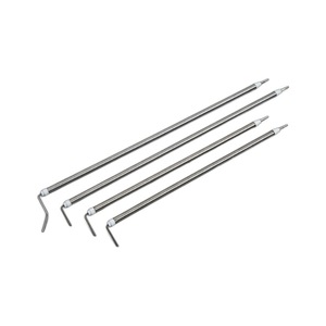 Kit <span class=keywords><strong>d</strong></span>'électrodes de chaudière à ionisation par <span class=keywords><strong>allumage</strong></span>, avec aiguille bimétallique et tube céramique, pour brûleur électrique et cuisinière électrique - Product Image 1