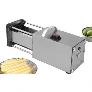 Cortador Eléctrico Automático de Acero Inoxidable para Vegetales, Frutas, Patatas, Cebollas, Pepinos, Zanahorias, Batatas - Product Image 3