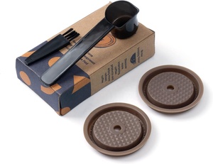 DISQUES DE CAPSULE DE CAFÉ VERTUO RÉUTILISABLES Beaucoup plus de dosettes de café rechargeables crémeuses pour capsules VERTUOLINE & VERTUO - Product Image 1