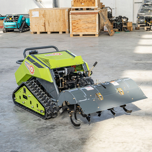 Crawler RC Rotary Tiller with Range Extender for Large Orchard Clearing Remote Control Mower <b>Mini</b> Track - Product Image 2