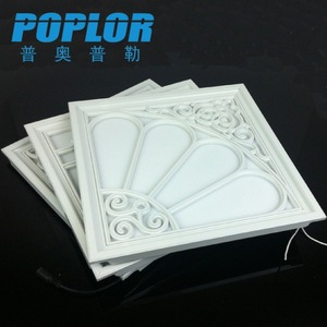 Poplor Led <b>Panel</b> <b>Light</b> 8W White European Style Embedded Grille <b>Light</b> For Kitchen Bathroom - Product Image 2